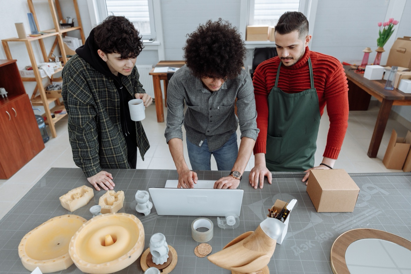 A founding team watching an early user try their product for the first time